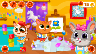 Bubbu School – حيواناتي screenshot 7