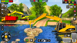 excavator konstruksi jalan 3d screenshot 0