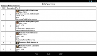 Albero genealogico famiglia screenshot 8