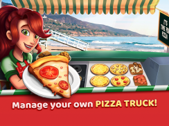 Pizza Truck California - Fast Food Cooking Game screenshot 5