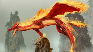 Fire Dragon Live Wallpaper screenshot 2