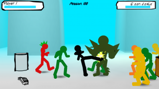 ستيكمان  الشارع: 3D Fighter screenshot 2