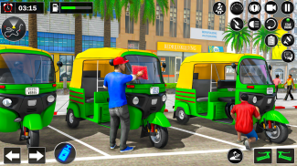 Police Tuk Tuk Rickshaw Gangster Chase Games screenshot 5