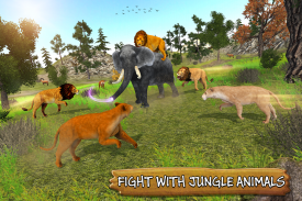 Lion Simulator Family: Animal Survival Games screenshot 12