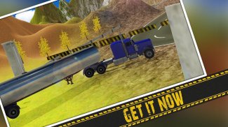 सड़क से हटकर असंभव के ट्रक पार्किंग - के ट्रक खेल screenshot 6