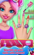 Candy Makeup Beauty Game - Sweet Salon Makeover screenshot 2