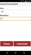 Discount Calculator - how to calculate percentage screenshot 2