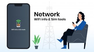 Network Wi-Fi Info & SIM Tools screenshot 0