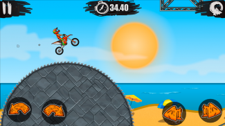 Moto X3M Bike Race Game screenshot 0