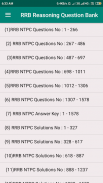 RRB NTPC, Group-D Reasoning Qu screenshot 5