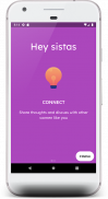 Hey Sistas: meet women like you plus vibrate app screenshot 3