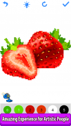Fruits Color by Number - Pixel Paint, Number Draw screenshot 5