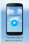 5 Minute Relaxation - Quick Guided meditation screenshot 0