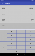 Traduttore, convertitore & calcolatore binario screenshot 2