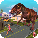 Dinosaurier-Spiel City Rampage