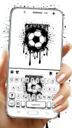 Soccer Doodle Drip Keyboard Th screenshot 3