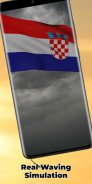 Croatia Flag Live Wallpaper screenshot 7