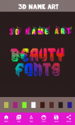 3D Name Art screenshot 1