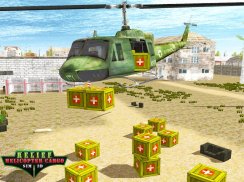 Relief Helicopter Cargo Sim 3D screenshot 4