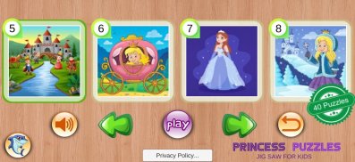 Princess Puzzles & Jigsaw & Rompecabezas screenshot 2