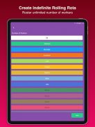 Simple Rota Maker - For Shifts screenshot 1
