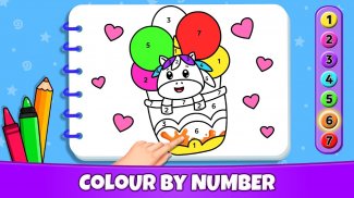 Unicorn Coloring Book & Games screenshot 7