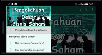 Pengetahuan Dasar Bisnis Saham screenshot 1