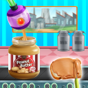 Peanut Butter Maker Factory Icon