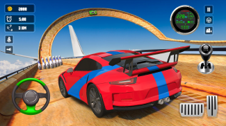 Impossible Stunts Car Racing Driving Simulator screenshot 2