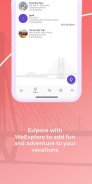 WeExplore - Travel planning & recommendation screenshot 2