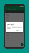 Sim Contact Tool-Export/Import screenshot 5