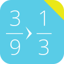 Simplify Fractions Calculator Icon