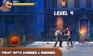 Zombie Road Street 3D Fighting: Fighter Games screenshot 5