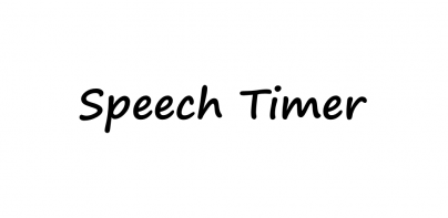 Speech Timer