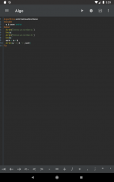 Algo - Algorithm Interpreter screenshot 1