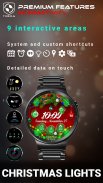 Christmas Lights Watch Face screenshot 4