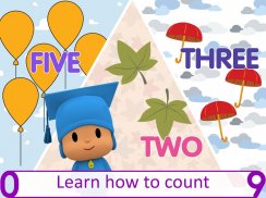 Pocoyo's Numbers game: 1, 2, 3 screenshot 1