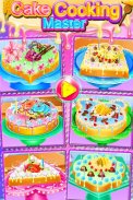 蛋糕烹饪大师 - 做饭游戏 screenshot 2
