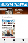 Avesta Tidning e-tidning screenshot 7