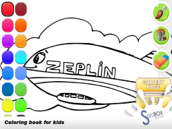 zeplin libro para colorear screenshot 8