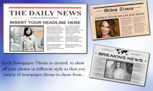 Newspaper Photo Frames screenshot 2