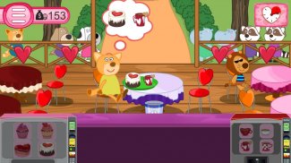 Cooking games: Valentine's cafe for Girls screenshot 4