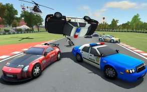 Police Car Drift Race screenshot 1