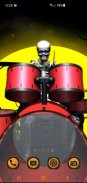 Skeleton Drummer Live Wallpaper screenshot 0