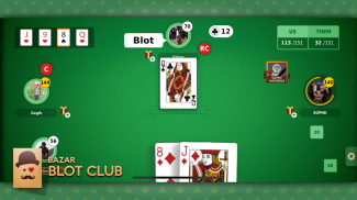 Bazar Blot Club : Best Armenian Card game : Belote screenshot 3