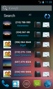 Contacts in a list widget screenshot 3