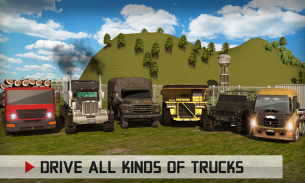 Offroad Big Rig Truck Driver: USA Truck Simulator screenshot 3