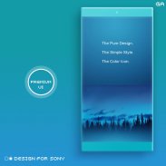 COLOR™ Theme | Premium Teal 2🎨Design For 📱XPERIA screenshot 2