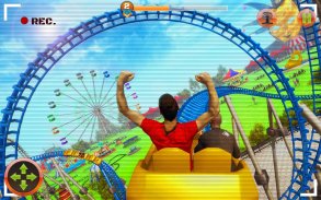 Theme Park Swings Rider Game screenshot 0