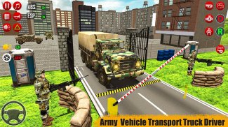 Army Truck Driving Army Games screenshot 2